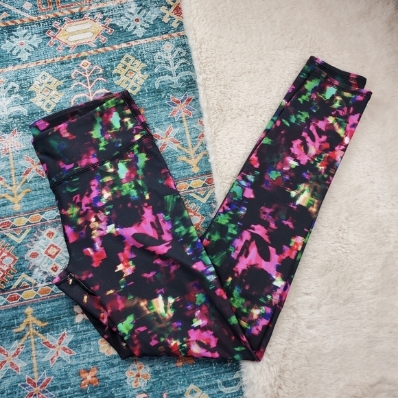 Fabletics Black Multicolor Legging